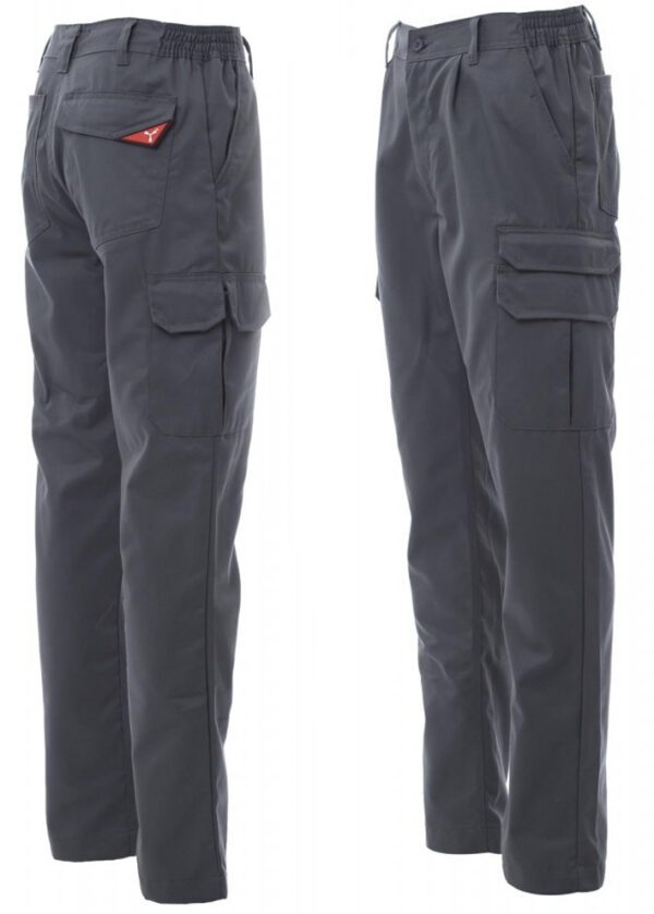 Pantalón Cargo 2.0 de Payper. Este pantalón multitarea se destaca por su diseño resistente y funcional. Color gris humo.