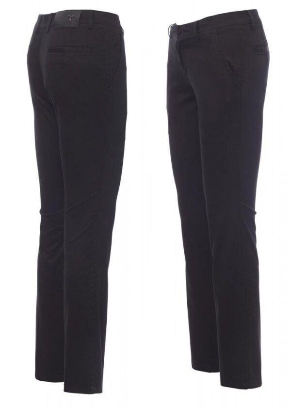 Pantalón Classic Lady/ HSEAS de Payper en un impresionante tono negro. Este pantalón clásico para mujeres fusiona con elegancia moda y funcionalidad.