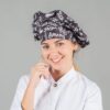 Gorro Chef Velcro con estampado kitchen.