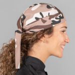 Gorro Pirata Algodón con diseño camuflaje.