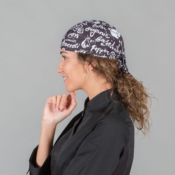 Gorro Pirata Microfibra con diseño kitchen.